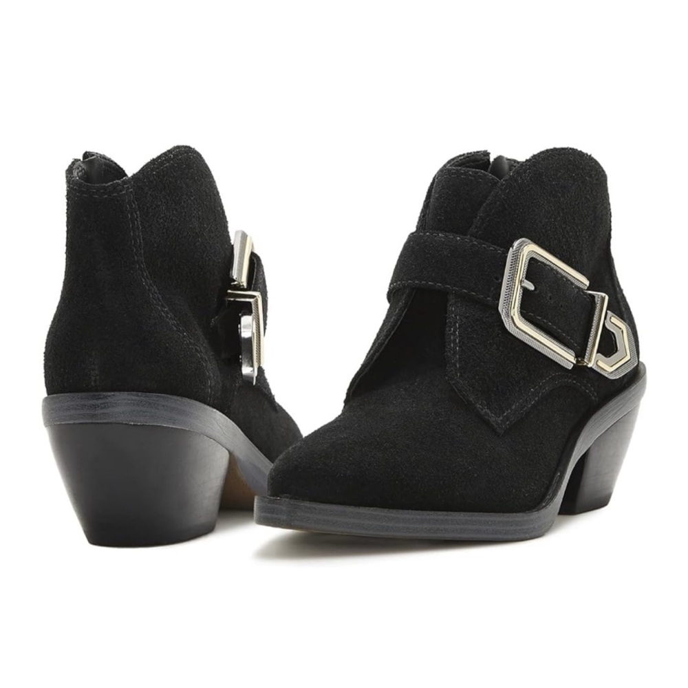 Vince Camuto Women's Ashena Black Ankle Boots Size 8
